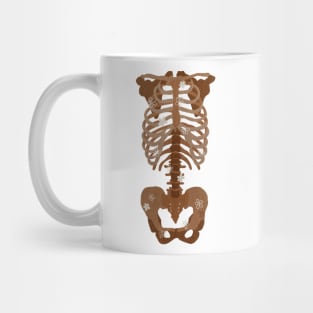 Floral Skeleton Mug